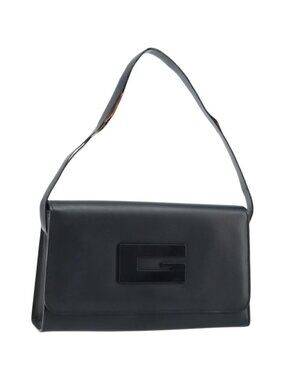 GUCCI Shoulder Bag Leather Black 001 3063
